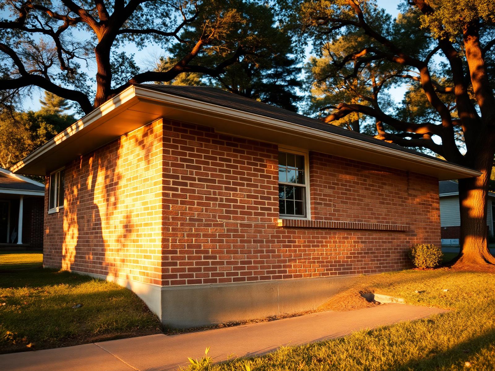 Mid-South home with a settling foundation